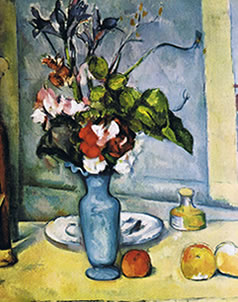 【ジグレー】青い花瓶