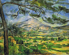 【ジグレー】松の木のあるサント・ヴィクトワール山